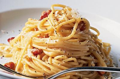 Spaghetti carbonara 