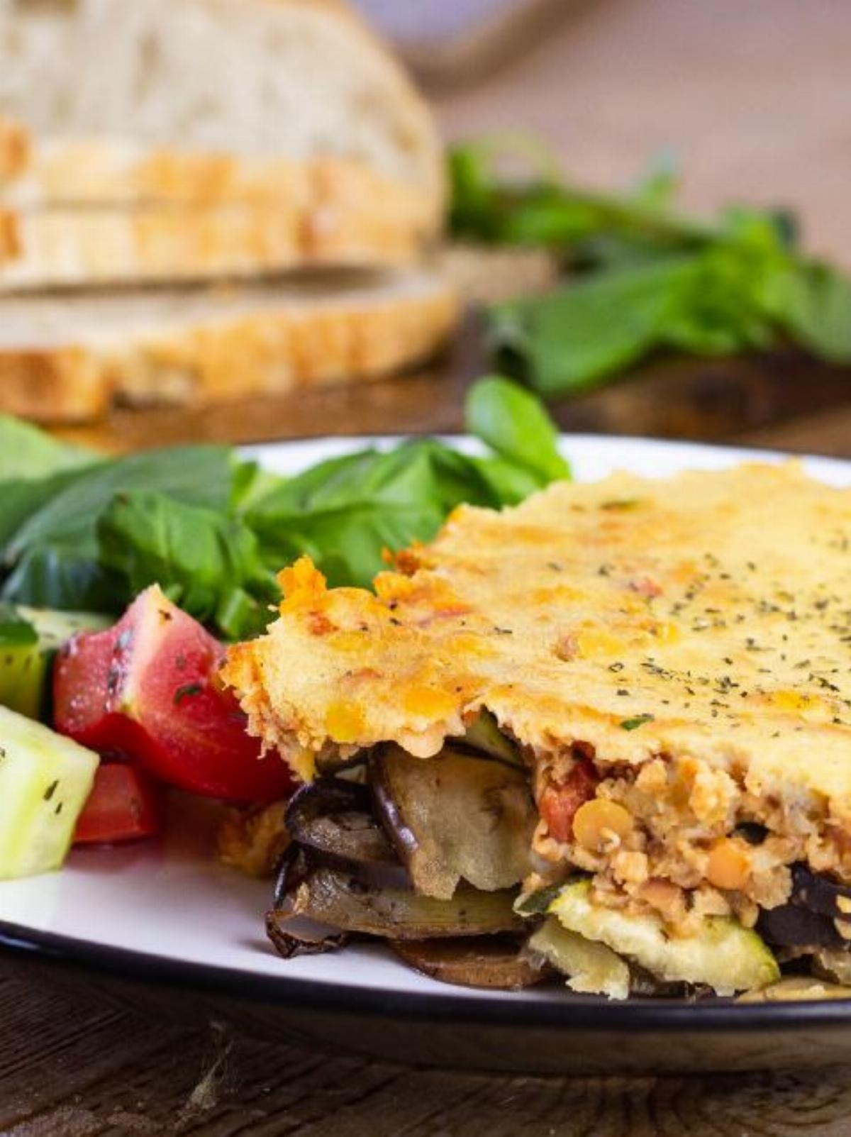 Vegetariánská moussaka